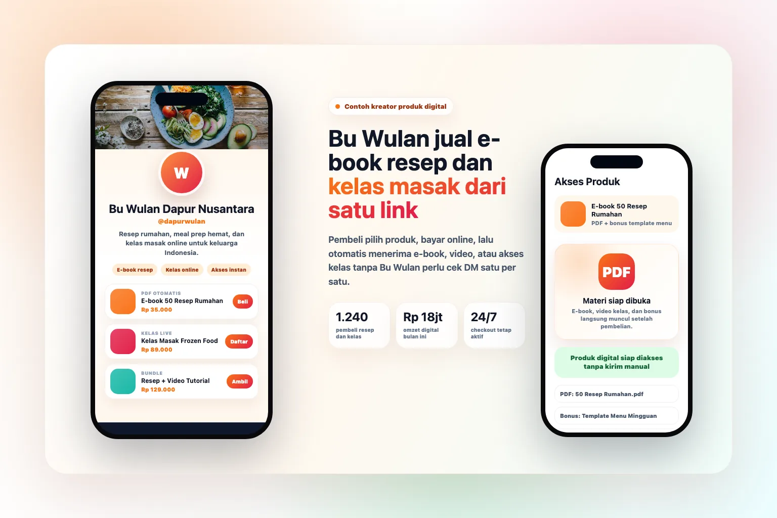 Customer database preview